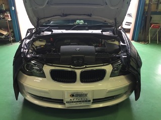 BMW E87 エンジン不調及び警告灯 点灯 ！！