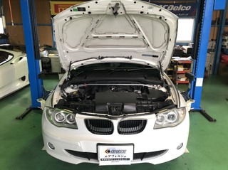 BMW E87 118i  車検整備入庫！！
