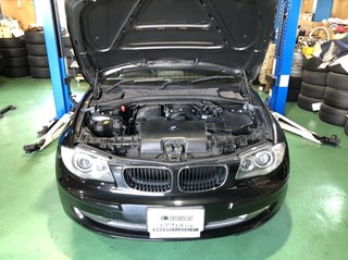 BMW E87 116 エンジンチェックランプ点灯！！