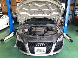 Audi TT エンジンチェックランプ点灯！！