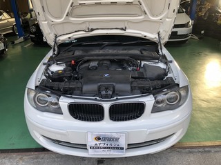 BMW E87 120 エンジンチェックランプ点灯及びエンジン不調！！